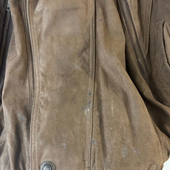 Wilson leather vintage adventure bound jacket mens size 2XL - Picture 4 of 11